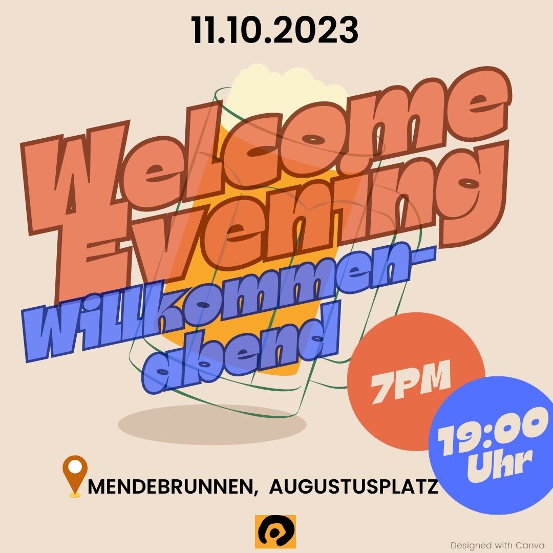 WELCOME NIGHT/ WILLKOMMENABEND