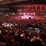 Leipziger Weihnachtssingen im Stadion